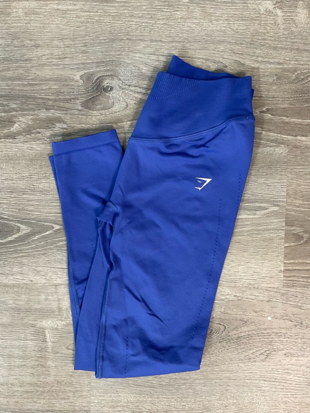 Gymshark Seamless High-Waist Leggings in Blue